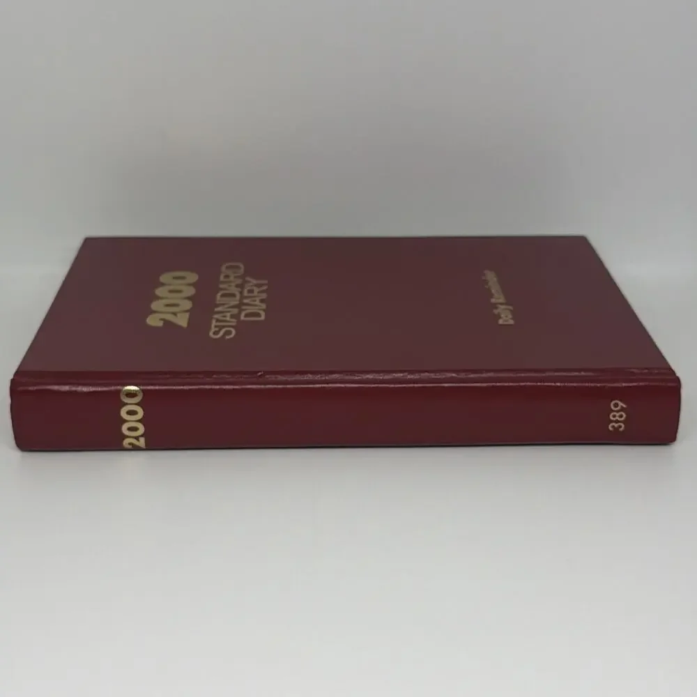 Vintage 2000 Rare Diary Unused Y2K Planner Reusable for 2028 At A Glance SD389